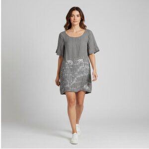 Canadian Made Patterned Women's Dress Size 8